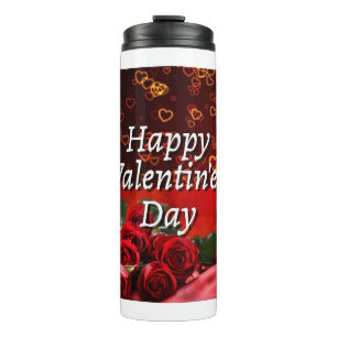 Whimsical Dragon Thermal Tumbler Waterverf Wash Thermosbeker