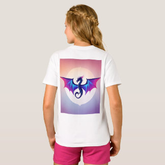 Whimsical Dragon Waterverf T-shirt