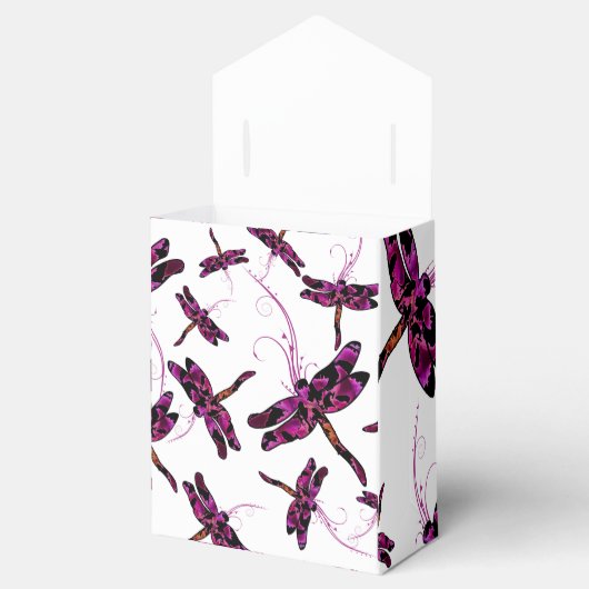 Whimsical Dragonflies Bedankdoosjes (Geopend)