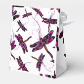 Whimsical Dragonflies Bedankdoosjes (Achterkant)