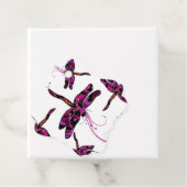 Whimsical Dragonflies Bedankjes Labels (In situ)