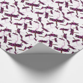 Whimsical Dragonflies Cadeaupapier (Hoek)