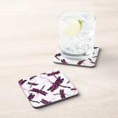 Whimsical Dragonflies Drankjes Onderzetter (Rechterzijde)