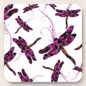Whimsical Dragonflies Drankjes Onderzetter (Voorkant)