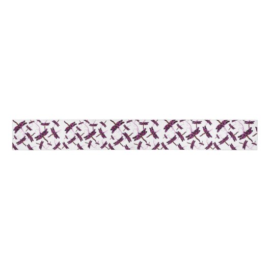 Whimsical Dragonflies Grosgrain Lint (Voorkant)