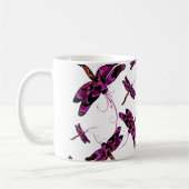 Whimsical Dragonflies Koffiemok (Links)