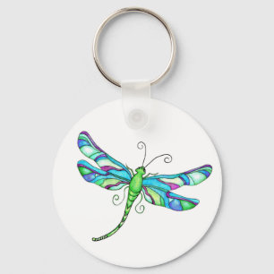 Whimsical Dragonflies Sleutelhanger