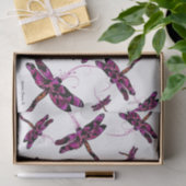Whimsical Dragonflies Tissuepapier (Geschenk)