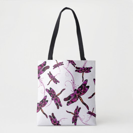 Whimsical Dragonflies Tote Bag (Voorkant)
