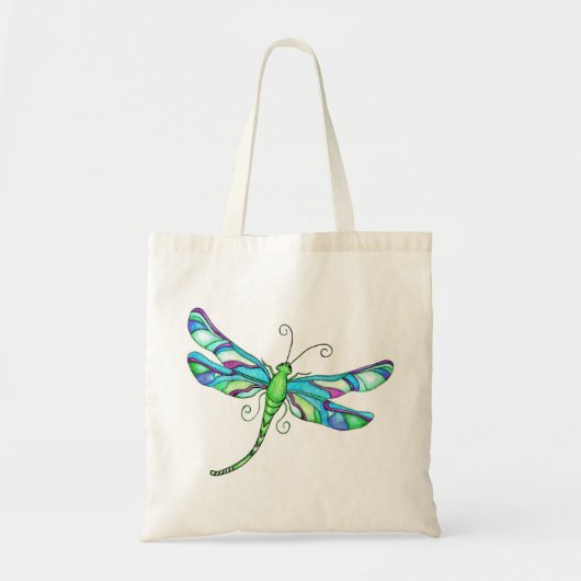 Whimsical Dragonflies Tote Bag (Voorkant)