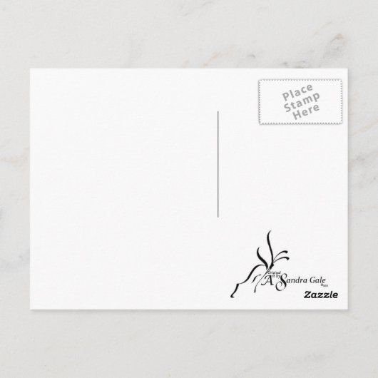 Whimsical Dragonfly Briefkaart (Achterkant)