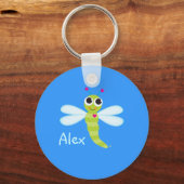 Whimsical Dragonfly Sleutelhanger (Voorkant)
