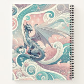 Whimsical Drakes: Pastel Dragon Fantasy Notitieboek (Achterkant)