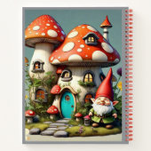 "Whimsical Dream Garden" Notitieboek (Achterkant)