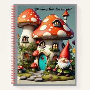 "Whimsical Dream Garden" Notitieboek