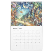 Whimsical Dream Land Kalender (Feb 2027)