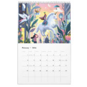Whimsical Dream Land Kalender (Feb 2026)