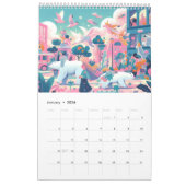 Whimsical Dream Land Kalender (Jan 2026)