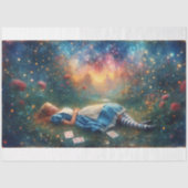 Whimsical Dream Wonderland Fantasy Alice Decoupage Tissuepapier (Voorkant)