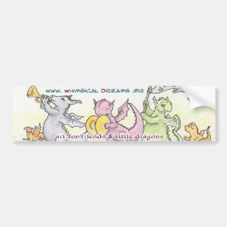 Whimsical Dreams Bumpersticker