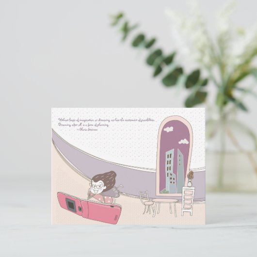 Whimsical Dreamscape 6 Briefkaart (Staand voorkant)