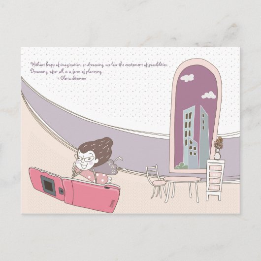 Whimsical Dreamscape 6 Briefkaart (Voorkant)