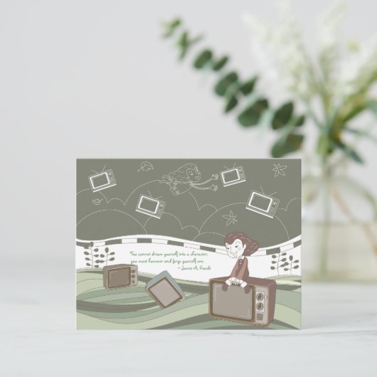 Whimsical Dreamscape 8 Briefkaart (Staand voorkant)