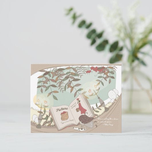 Whimsical Dreamscape 9 Briefkaart (Staand voorkant)