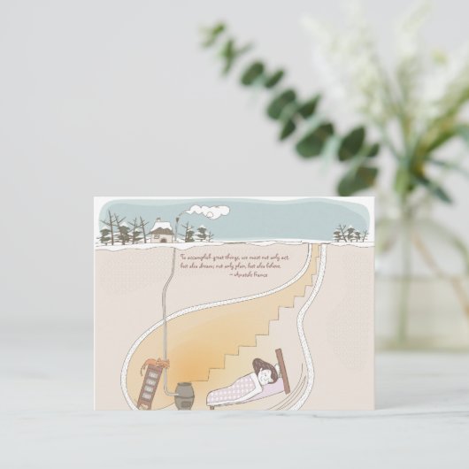 Whimsical Dreamweaver 10 Briefkaart (Staand voorkant)