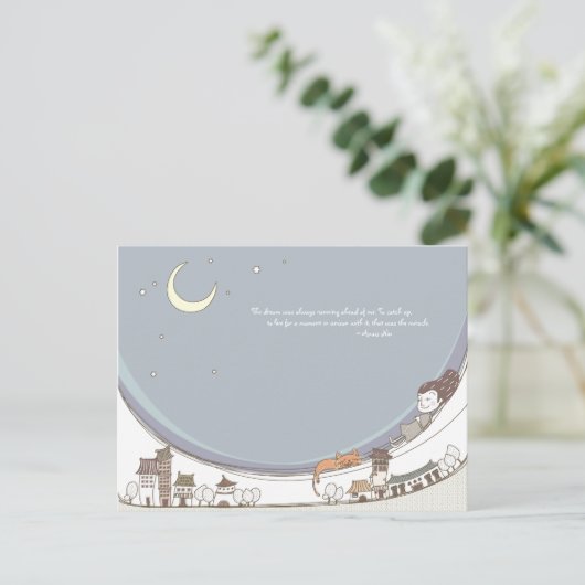 Whimsical Dreamweaver 13 Briefkaart (Staand voorkant)