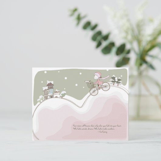 Whimsical Dreamweaver 2 Briefkaart (Staand voorkant)