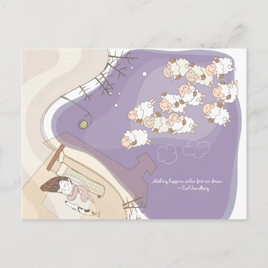 Whimsical Dreamweaver 3 Briefkaart (Voorkant)