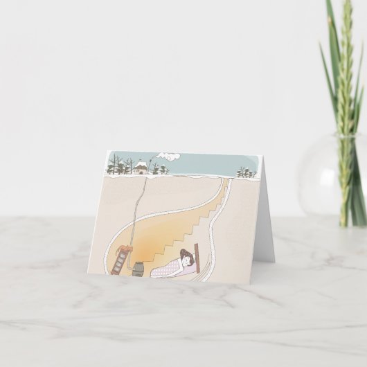 Whimsical Dreamweaver Citaat 10 Wenskaart Kaart (Voorkant)