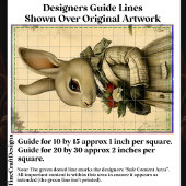 Whimsical Dressed Rabbit, Bloemen CK4 Decoupage Tissuepapier