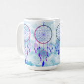 Whimsical Drocatchers in de hemel Koffiemok (Voorkant links)