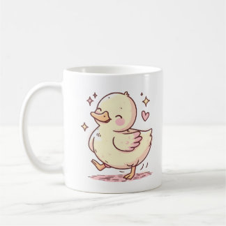 Whimsical Duck met speelse charme Koffiemok
