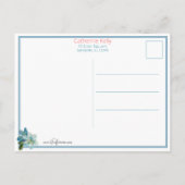 Whimsical  Easter Bunnies en Giant Egg Briefkaart (Achterkant)