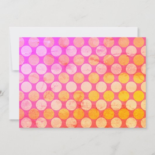 Whimsical Easter Bunny and Eggs Party Kaart (Achterkant)