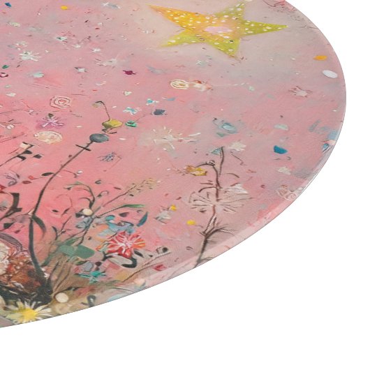 Whimsical Easter Bunny Snijplank (Hoek)