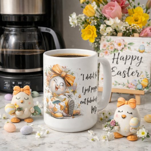 Whimsical Easter Egg Mug  Koffiemok