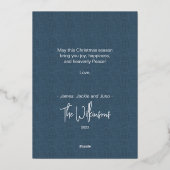 Whimsical Eekhoorn Bos Dieren Kerstmis Kaart (Achterkant)