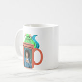 Whimsical Eekhoorn Thema Koffie Mok (Voorkant links)