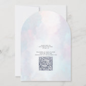 Whimsical een beetje liefde bug regenboog Baby sho Kaart (Achterkant)