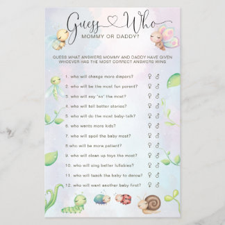 Whimsical een beetje liefde bug regenboog raden wi flyer