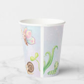 Whimsical een beetje liefde bug regenboog Vrijgeze Papieren Bekers (Rechts)