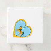 Whimsical Eenhoorn Baby shower Bedankjes Labels (In situ)