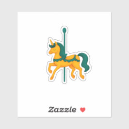 Whimsical Eenhoorn Baby shower Sticker