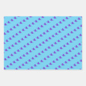 Whimsical Eenhoorn Rainbow Heart Wrapping Papier Inpakpapier Vel (Voorkant 2)