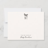 Whimsical eenvoudige boog, van de kwekerij van de  kaart (Voorkant)