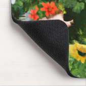 Whimsical Egels in een Engelse landtuin Muismat (Hoek)